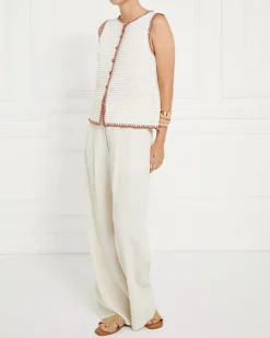 Best Dunnes Stores Gallery Alba Contrast Knit Waistcoat