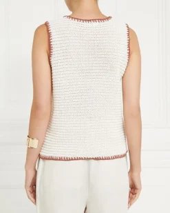 Best Dunnes Stores Gallery Alba Contrast Knit Waistcoat