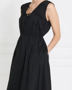 Clearance Dunnes Stores Gallery Frieda Shirred Midi Dress
