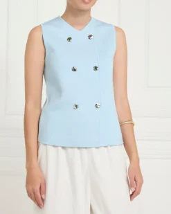 Hot Dunnes Stores Gallery Knit Button Waistcoat