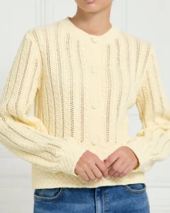 Best Dunnes Stores Gallery Lucia Pointelle Knit Cardigan