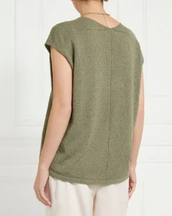 Clearance Dunnes Stores Gallery V-Neck Cut And Sew Top