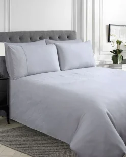 Outlet Dunnes Stores Geo Embroidered Duvet Set
