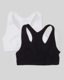 Hot Dunnes Stores Girls Seamfree Crop Top (6 - 12 Years) - Pack Of 2
