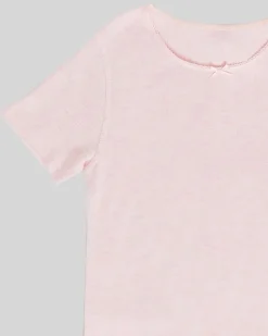 New Dunnes Stores Girls Thermal Short-Sleeved T-shirts - Pack Of 2 (2 - 14 years)