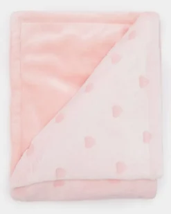 New Dunnes Stores Heart Soft Blanket