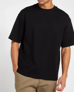 Online Dunnes Stores Heavyweight Cotton Relaxed Fit T-Shirt