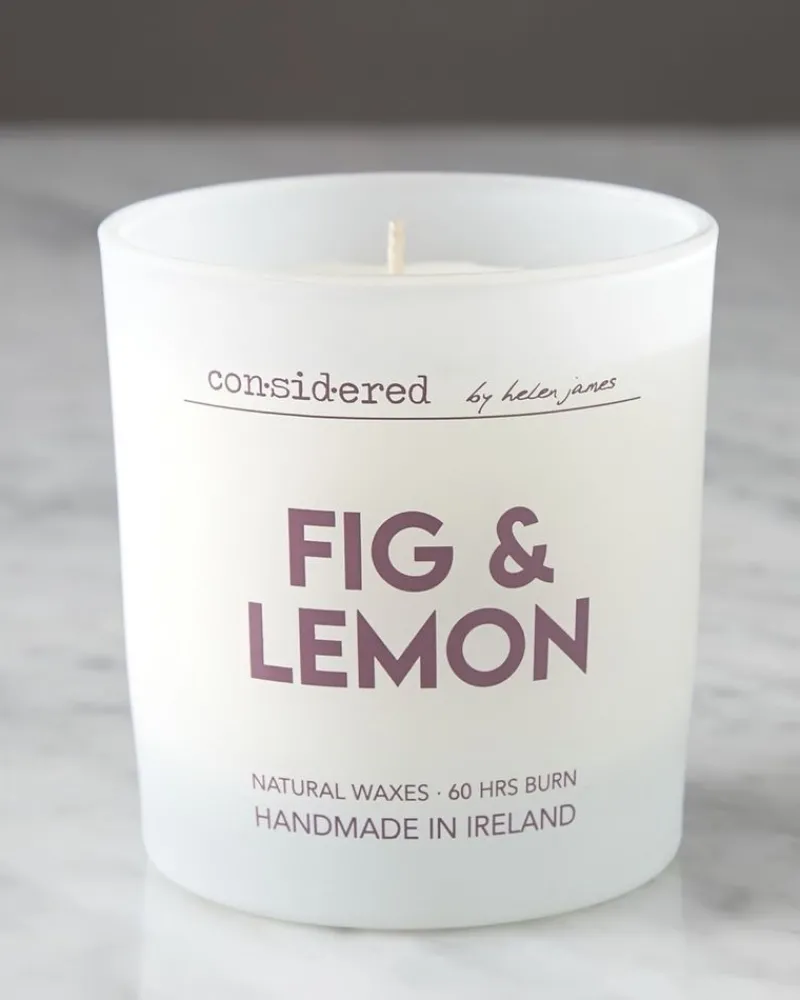 Hot Dunnes Stores Helen James Considered Lemon & Fig Tumbler Candle