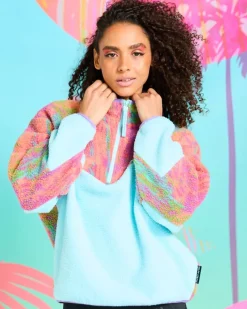 Hot Dunnes Stores Helen Steele Printed Half Zip Fleece