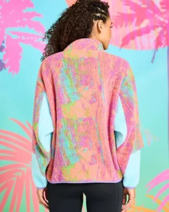 Hot Dunnes Stores Helen Steele Printed Half Zip Fleece
