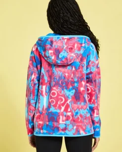 Outlet Dunnes Stores Helen Steele Printed Hooded Microfleece