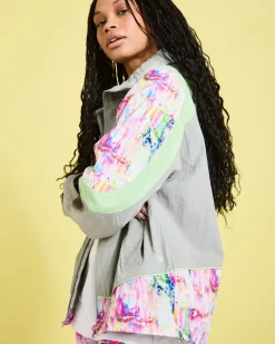 New Dunnes Stores Helen Steele Printed Panel Jacket