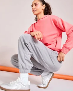 Fashion Dunnes Stores Helen Steele Soft Touch Coral Hoodie