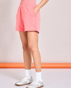Discount Dunnes Stores Helen Steele Soft Touch Coral Modal Gathered Waist Shorts