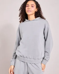 Discount Dunnes Stores Helen Steele Soft Touch Grey Modal Hoodie