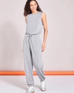 Outlet Dunnes Stores Helen Steele Soft Touch Grey Modal Gathered Hem Joggers