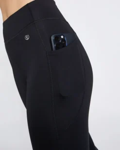 Fashion Dunnes Stores High Waisted Stretch Core Black Capri Leggings