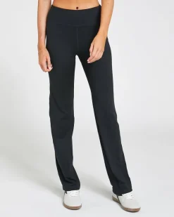 Online Dunnes Stores High Waisted Stretch Core Black Joggers
