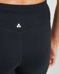 Online Dunnes Stores High Waisted Stretch Core Black Joggers