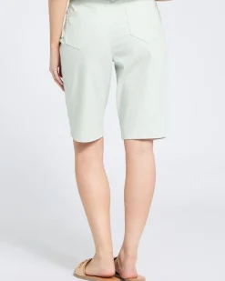 Hot Dunnes Stores High Waisted Stripe Knee Shorts