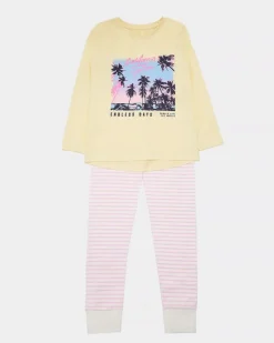 Online Dunnes Stores Jersey Pyjama Set (2-14 Years)