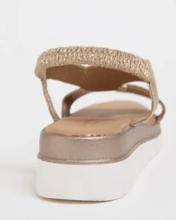 Outlet Dunnes Stores Jewelled Low Wedge