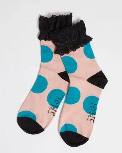 Best Dunnes Stores Joanne Hynes Frilled Polka Play Sock