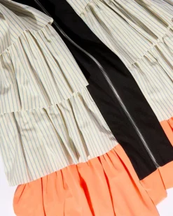 Online Dunnes Stores Joanne Hynes The 'Dreamers' Frilled Pinstripe Dress