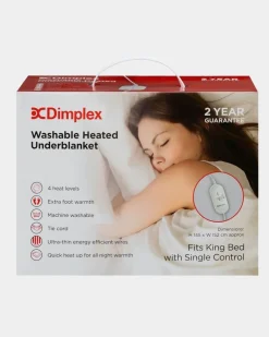 Discount Dunnes Stores King Dimplex Heated Underblanket