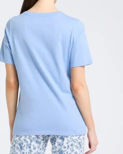 Online Dunnes Stores Knit Straight Leg Pyjama Set