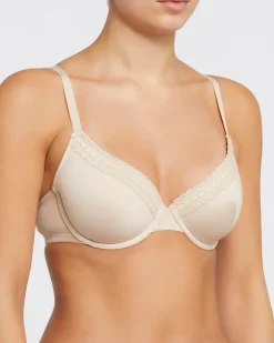 Clearance Dunnes Stores Lace Trim Underwired T-Shirt Bra - Pack Of 2