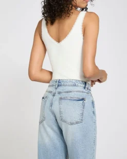 Fashion Dunnes Stores Lace Trim Vest