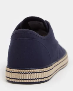 Fashion Dunnes Stores Lace Up Canvas Shoes