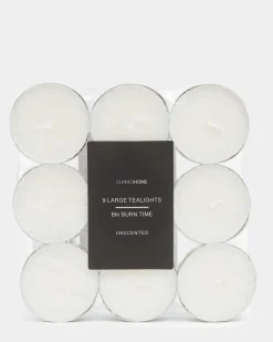 New Dunnes Stores Large Tealight 8 Hour Burn - Pack Of 9