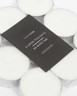 New Dunnes Stores Large Tealight 8 Hour Burn - Pack Of 9