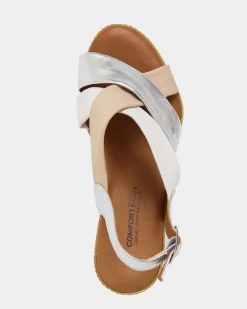 Best Dunnes Stores Leather Multi Strap Wedge Sandal