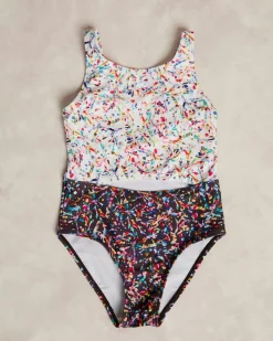 Sale Dunnes Stores Leigh Tucker Willow Sade Swimsuit (4-14 Years)