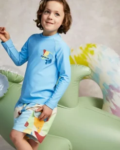 Sale Dunnes Stores Leigh Tucker Willow Siro Rashguard (2-14 Years)
