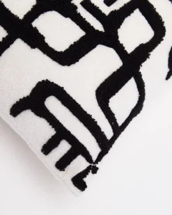 Clearance Dunnes Stores Line Mono Cushion
