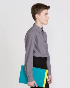 Outlet Dunnes Stores Long-Sleeved Non Iron Shirt - Pack of 3 - (4-16 Years)