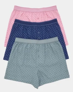 Outlet Dunnes Stores Loose-Fit Boxer - Pack Of 3