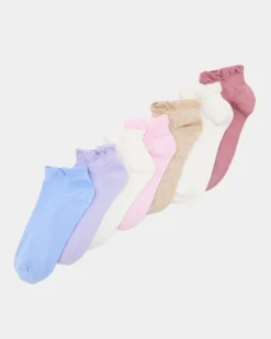 Hot Dunnes Stores Low Cut Trainer Socks - Pack Of 7