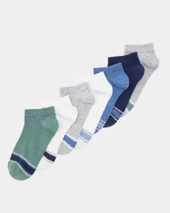 New Dunnes Stores Low Cut Trainer Socks - Pack Of 7