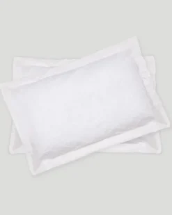 Clearance Dunnes Stores Luxury Leaf Woven Oxford Pillowcase - Pack Of 2