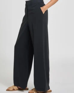 New Dunnes Stores Modal High Waisted Wide Leg Trousers