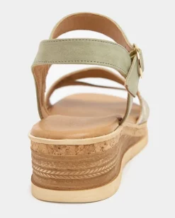 Online Dunnes Stores Multi Strap Wedge Sandal