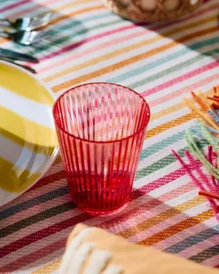 Discount Dunnes Stores Multicolour Ribbed Tumblers - Pack Of 4