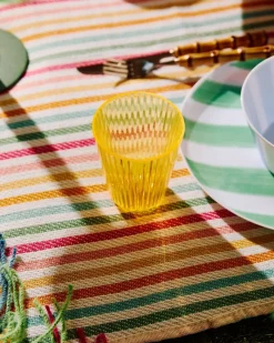 Discount Dunnes Stores Multicolour Ribbed Tumblers - Pack Of 4