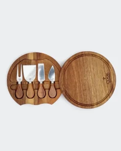 Discount Dunnes Stores Neven Maguire Round Cheese Board Knife Set