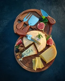 Discount Dunnes Stores Neven Maguire Round Cheese Board Knife Set
